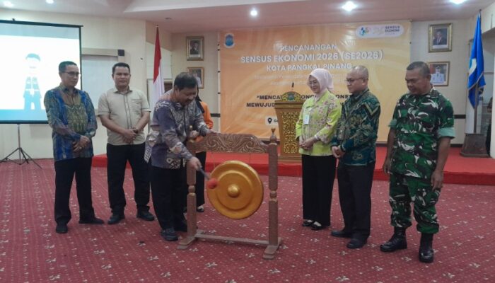 Jangan Asal Isi Data! Wali Kota Pangkalpinang Tekankan Pentingnya Kejujuran dalam Sensus Ekonomi