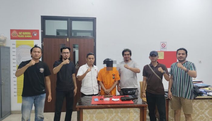 Digerebek di Pondok Kebun, Pria di Mendo Barat Diduga Simpan Ganja 37,90 Gram