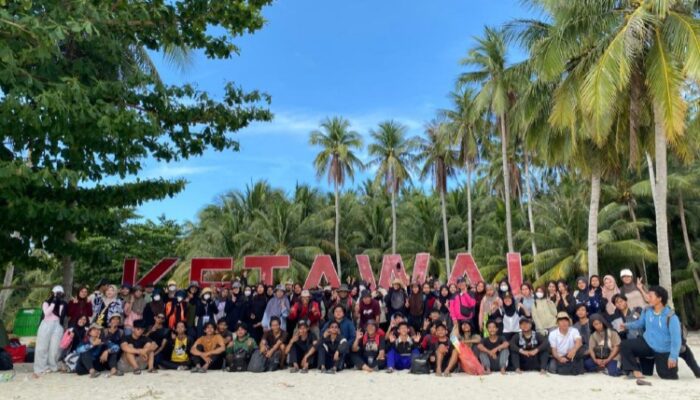 Mahasiswa UBB Praktikum Akbar di Pulau Ketawai, Pelajari Langsung Ekosistem Pesisir