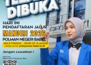 Polman Negeri Babel Buka Jalur Mandiri 2026, Tersedia 15 Program Studi