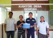 Dukung Keamanan Warga, PT Timah Bantu Bangun Pos Kamling di Desa Bencah
