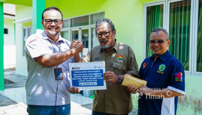 PT Timah Bantu Tingkatkan Sarana Latihan LBTAC, Dukung Pembinaan Atlet Panahan Belitung Timur
