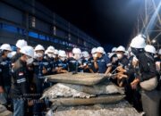 Ratusan Mahasiswa Teknik Pertambangan Belajar Proses Pengolahan Timah