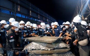 Ratusan Mahasiswa Teknik Pertambangan Belajar Proses Pengolahan Timah