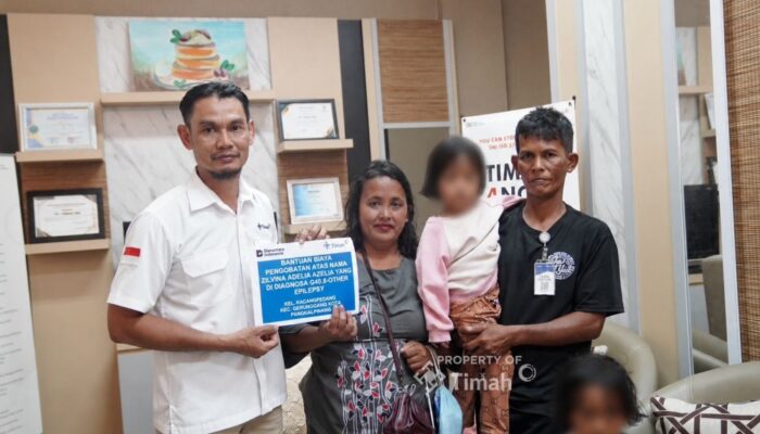 Jalani Pengobatan di RSMH Palembang, Balita Asal Pangkalpinang Terima Bantuan PT Timah