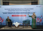 PT Timah Gelar Seminar ABK, 10 Anak di Babel Terima Bantuan Terapi Online Gratis