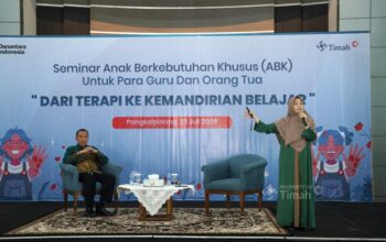 PT Timah Gelar Seminar ABK, 10 Anak di Babel Terima Bantuan Terapi Online Gratis