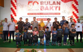 Ratusan Warga Belinyu Antusias Ikuti Bulan Bakti PT Timah, Donor Darah hingga Khitanan Massal