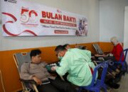 138 Kantong Darah Terkumpul dalam Donor Darah HUT ke-50 PT Timah di Belinyu