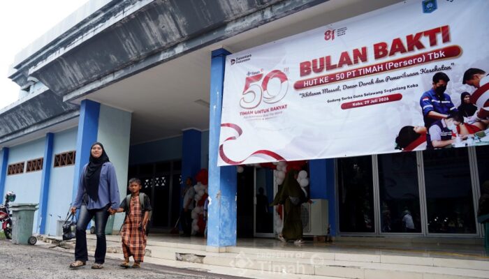Bulan Bakti PT Timah Berlanjut ke Bangka Tengah, Ratusan Warga Rasakan Manfaat Layanan Gratis