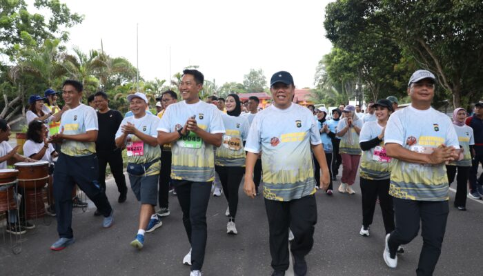 Ikut Lari 5K, Gubernur Hidayat Harap Bhayangkara Babel Run Jadi Agenda Tahunan
