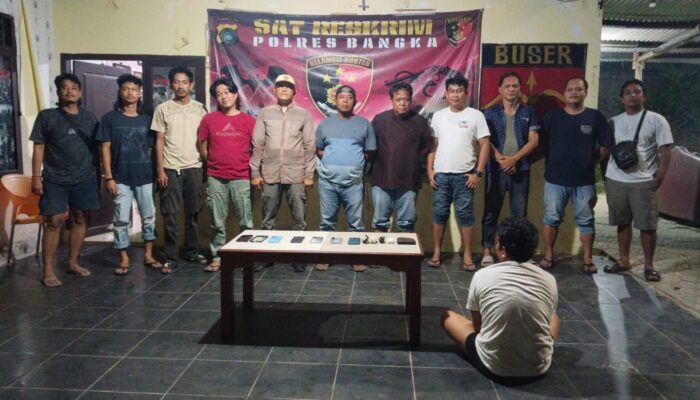 Beraksi di Tiga Lokasi, Residivis Pencurian di Sungailiat Akhirnya Diciduk