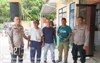 Lansia Linglung di Sungailiat Berhasil Dipertemukan dengan Keluarga Berkat Laporan Call Center 110