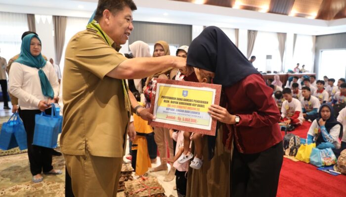 Hidayat Arsani Titip Pesan untuk Anak Babel: Belajarlah, 15 Tahun Lagi Jadi Bupati, Wali Kota, hingga Gubernur