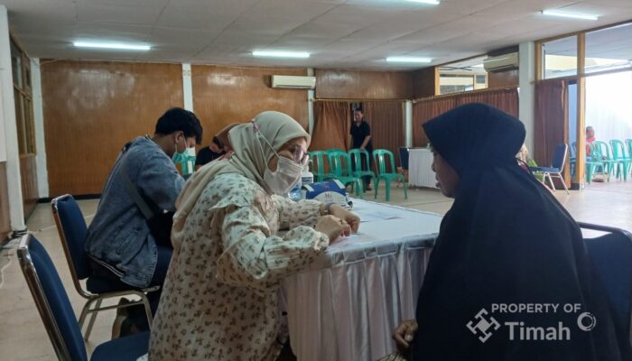 Ratusan Warga Bangka Barat Manfaatkan Layanan Kesehatan Gratis HUT ke-50 PT Timah