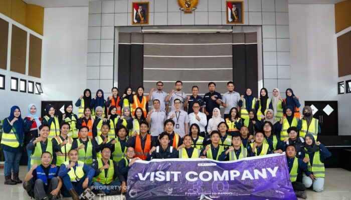 Mahasiswa Unsri Kunjungi PT Timah, Pelajari Langsung Proses Penambangan dan Peleburan