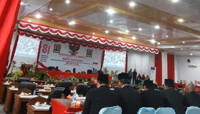 DPRD Bangka Gelar Rapat Paripurna Dengarkan Pidato Kenegaraan Presiden