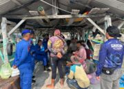 Belasan Ponton Rajuk Tower Beroperasi di Dermaga Ciu, Polisi Minta Penambang Hentikan Aktivitas