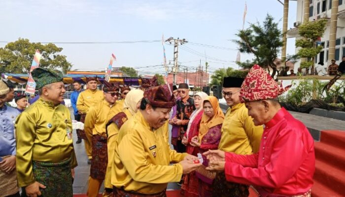 Hari Jadi ke-269 Pangkalpinang, Mantan Wali Kota dan Wawako Terima Penghargaan