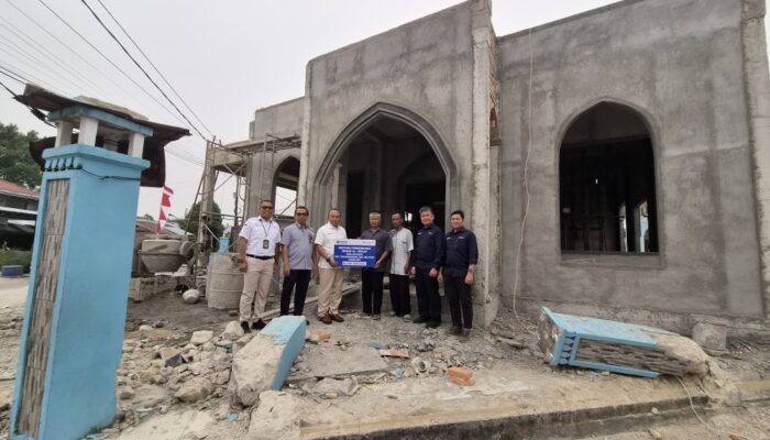 Pembangunan Masjid Al Ikhlas di Belitung Dapat Bantuan Rp400 Juta dari PT TIMAH
