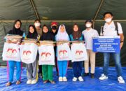 Bantu Pemulihan Pascakebakaran, PT TIMAH Penuhi Kebutuhan Sekolah Anak-anak Serdang