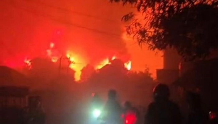 Kebakaran di Serdang Bangka Selatan, Lebih dari 60 Rumah Terdampak