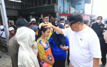 Musibah Kebakaran di Simpang Rimba, Gubernur Babel Pastikan Penanganan Korban