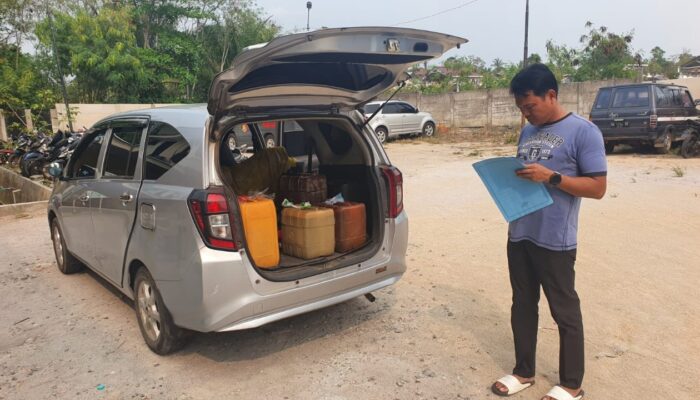 Terungkap! Mobil Sigra di Bangka Bawa 240 Liter Pertalite