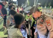 Polres Bangka Sisir Sejumlah Tempat Keramaian di Sungailiat, Antisipasi Gangguan Kamtibmas