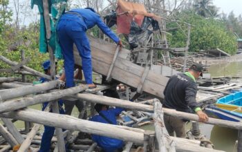 Tambang Timah Ilegal di DAS Jalan Laut Nelayan II Ditertibkan, Satu Ponton Rajuk Tower Ditemukan