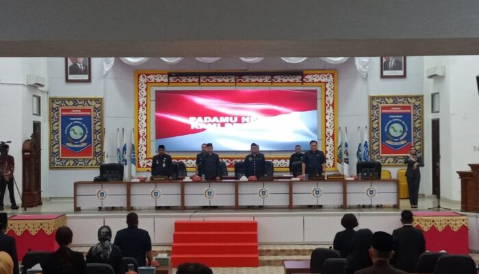 Tiga Ranperda Disampaikan dalam Paripurna DPRD Babel, Propemperda 2027 Ditetapkan