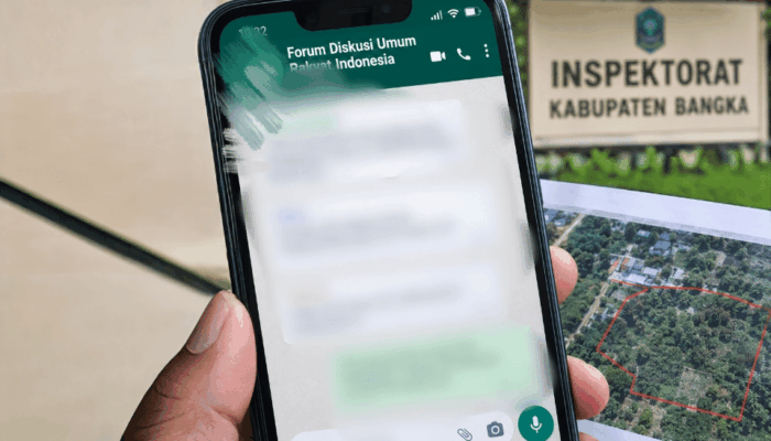 Kades Balunijuk Diduga Berpihak dalam Perselisihan Tanah, Namanya Ada di Grup WhatsApp