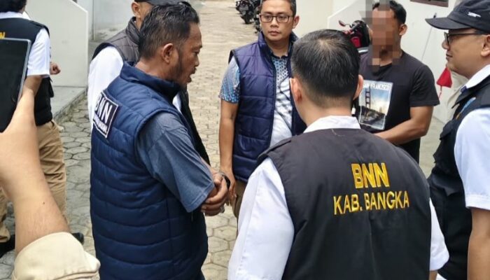 Sasar Rumah Kos di Maria Goreti Sungailiat, Petugas Temukan Tiga Orang Positif Narkoba