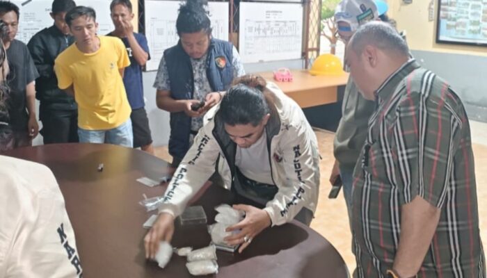 829,6 Gram Sabu Diamankan, Polres Bangka Telusuri Kemungkinan Jaringan Lain