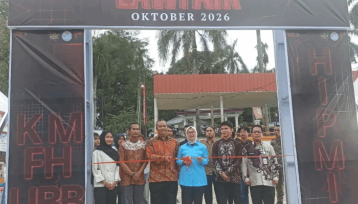 Wawako Pangkalpinang Buka Law Fair V3 UBB, Ajak Mahasiswa Terus Belajar dan Berkembang