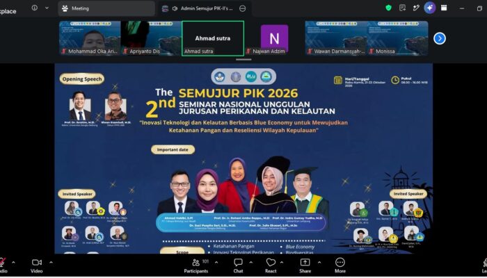 SEMUJUR PIK 2, Jurusan Perikanan dan Kelautan UBB Dorong Inovasi Kelautan dan Ketahanan Pangan